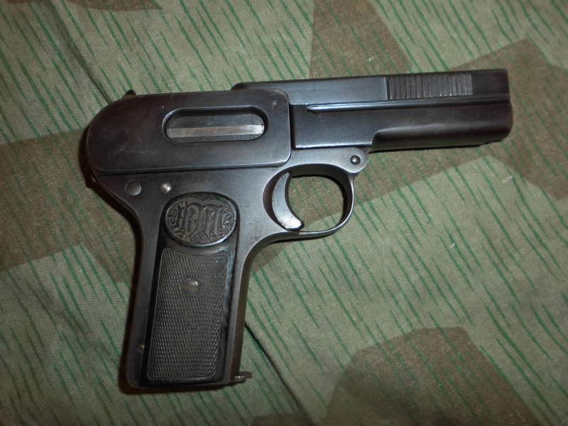 TOP 1A Dreyse Sömmerda Mod. 1907 in 7,65mm mit Holster und Ersatzmagazin TOP – Bild 2