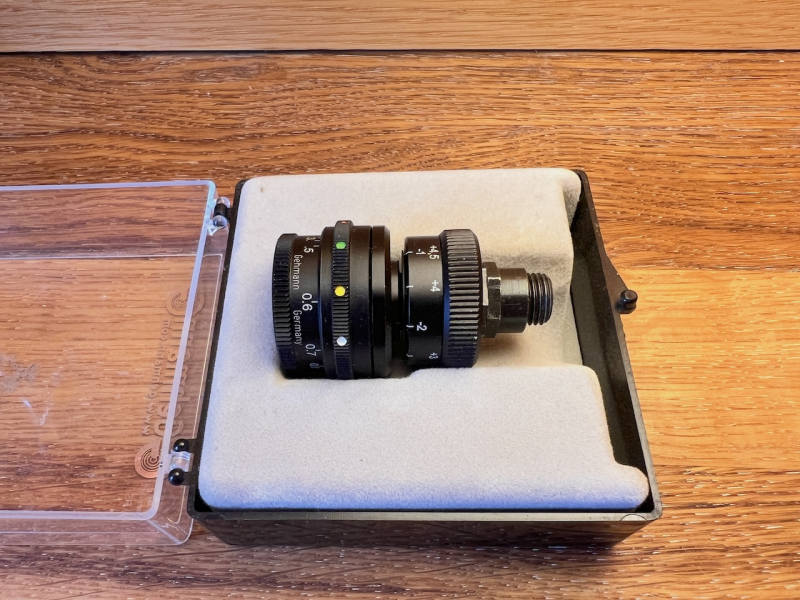 Irisblende Gehmann mit Optik und Sechs-Farben-Filter – Bild 2