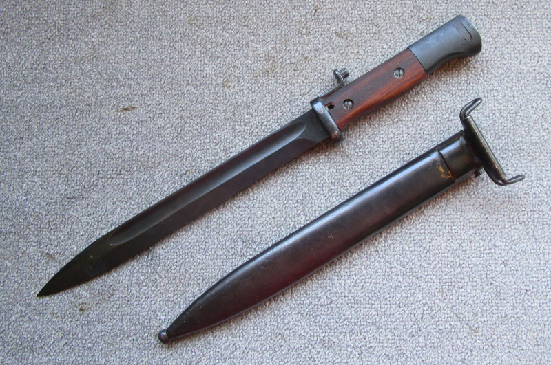 Bajonett Seitengewehr SG 84/98 für Karabiner 98k K98 Wehrmacht 42ddl Josua Corts E.u.F. Hörster 1939 – Bild 2