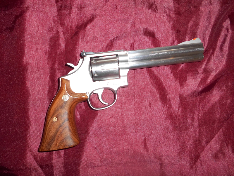 TOP 1A S&W 686-3 .357mag 6" Sportrevolver mit Zubehör TOP – Bild 3
