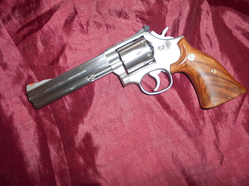 TOP 1A S&W 686-3 .357mag 6" Sportrevolver mit Zubehör TOP – Bild 2