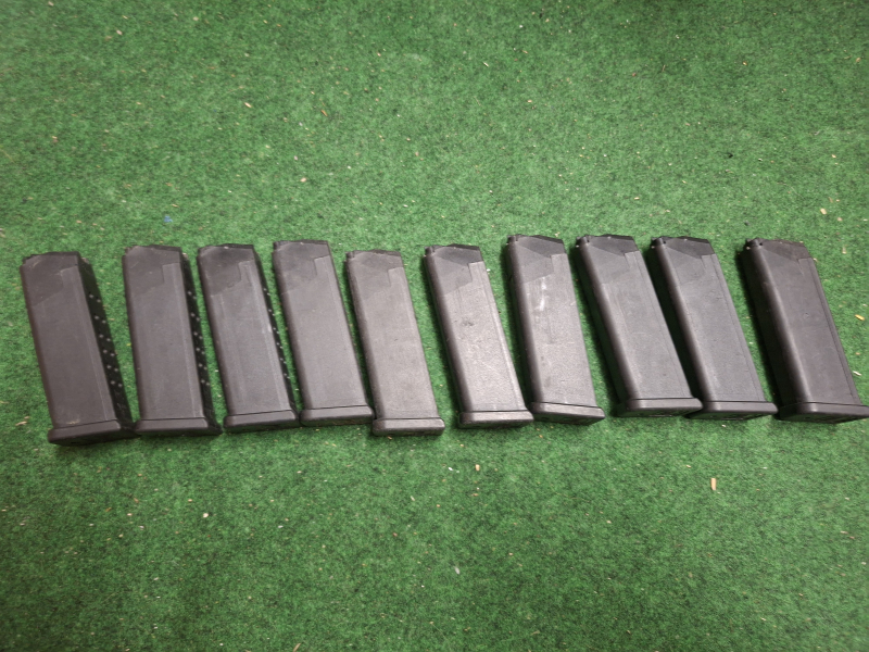 10x Originale Glock Magazine 15 Schuss 9mm – billede 4