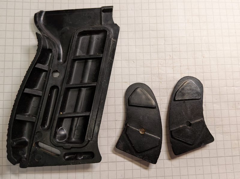 P38 Griffschale und 1 Paar Revolvergriffschalen – Bild 2