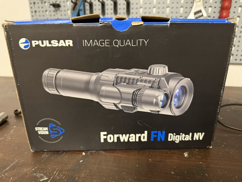 Pulsar FN155 Nachtsichtgerät mit Rusan Adapter – imagem 6