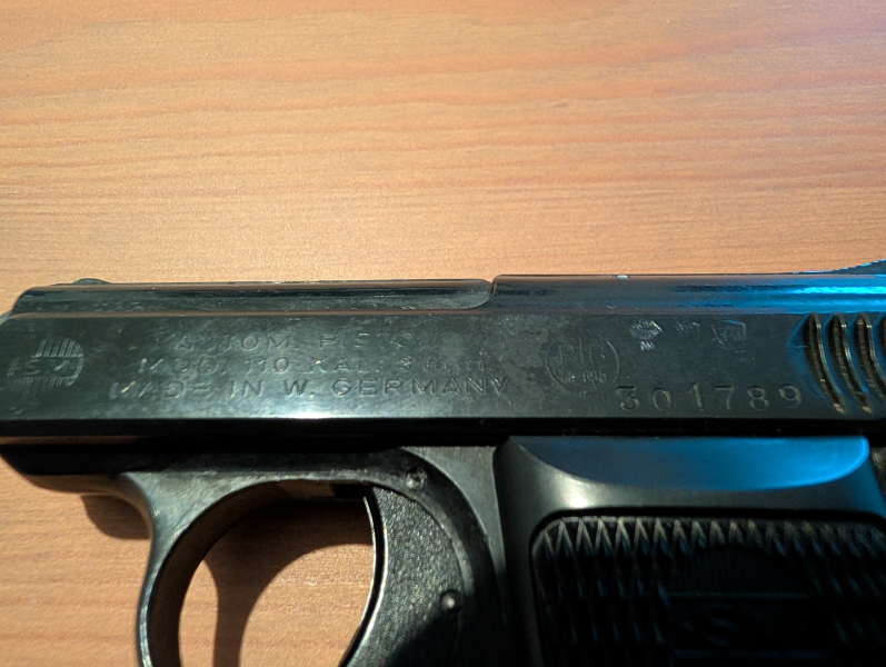 SM 110 PTB 44-69 SM-Rhöner 8mm Knall mit Ovp – Bild 5