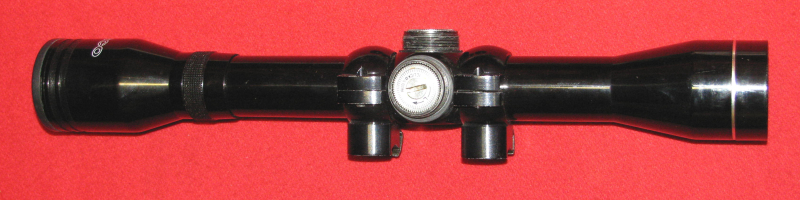 ZF / Zielfernrohr, ein tasco 4 x 32 mit dem Absehen Duplex und 10mm Montage – Bild 3
