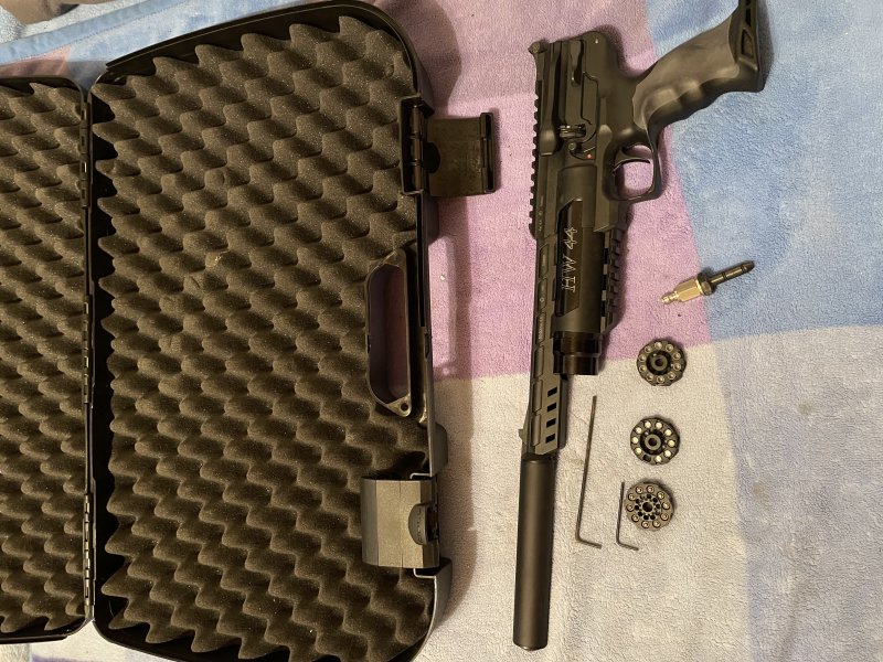 Pressluftpistole Weihrauch HW44 – nuotrauka 1