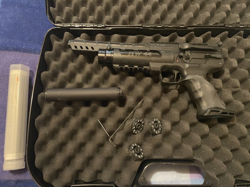 Pressluftpistole Weihrauch HW44 – nuotrauka 2