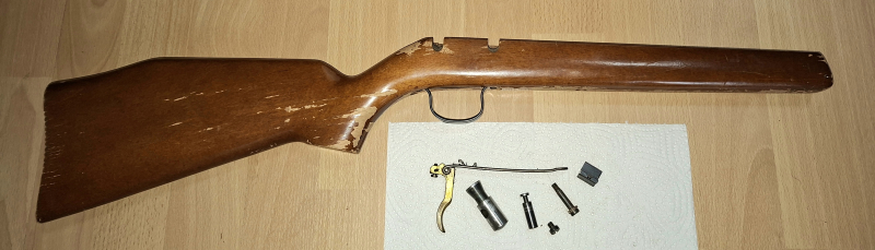 Voere 9mm Flobert - Schaft + Klein-/Ersatzteile- – Bild 1