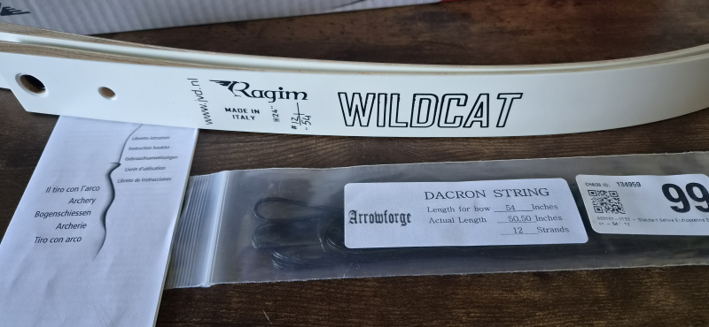 Ragim Recurvebogen Set – Matrix Evo / Wildcat Take-Down Bogen für Einsteiger – stampa 2