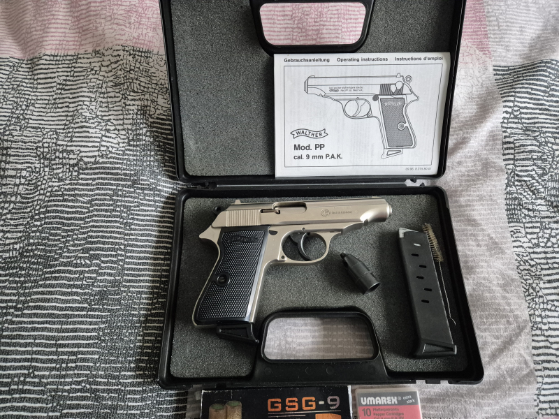Walther PP 9mm Schreckschuss – nuotrauka 2