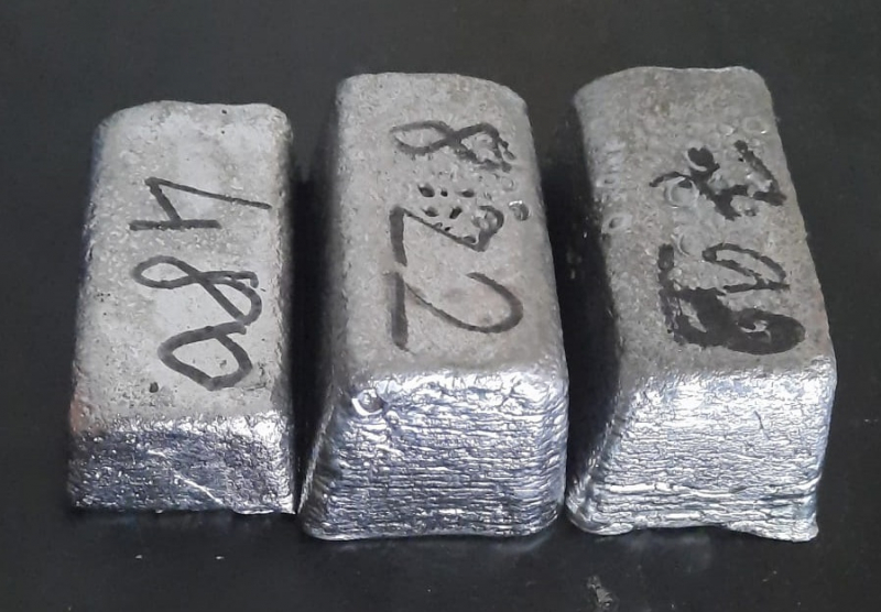 Geschoßblei Blei Barren Kugelblei – imagem 1