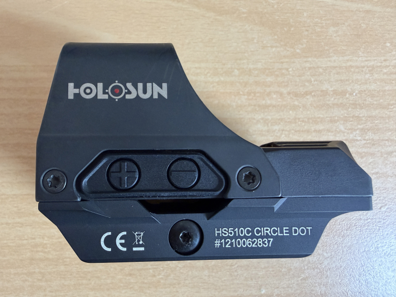 Holosun HS510C Offenes Reflex Rotpunktvisier – pilt 2