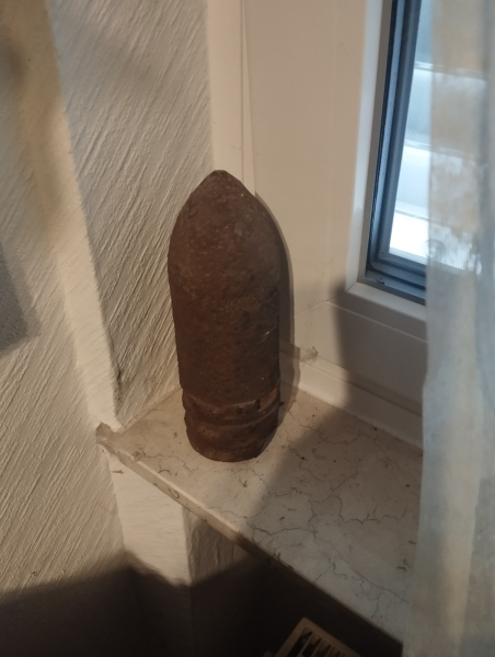 Bodenfund 7,5 cm Geschoßkopf PAK – снимка 1