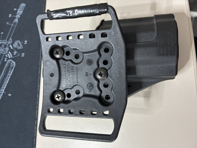 Blackhawk CQC Holster Links HK P30 / USP 45. – Bild 2