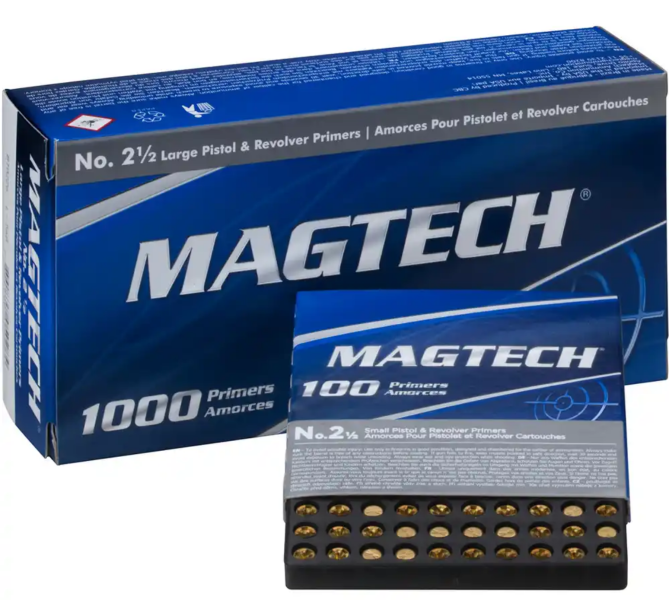 5.000 Stück MAGTECH Zündhütchen Large Pistol 2½ – Bild 1
