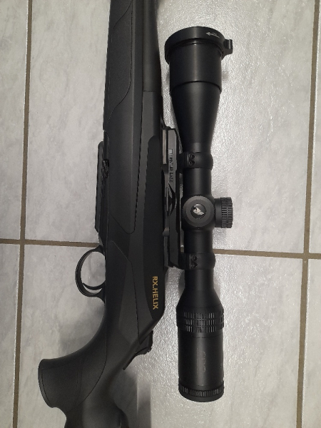 Merkel Helix RX Kal. 30.06 ZF 1,5-9x44 Leuchtpunkt Abs 4 Dentler Montage mit Wärmebildadapter – Bild 5