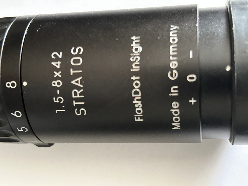 Schmidt & Bender Stratos 1,5-8x42 – billede 2