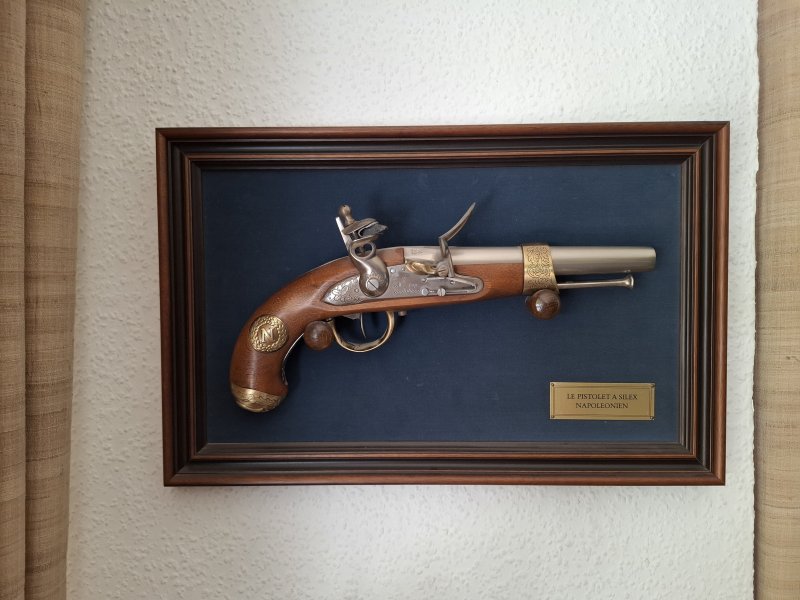 Franklin Mint Napoleon Steinschloßpistole – снимка 1