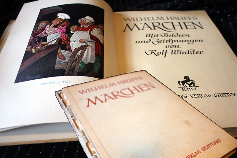 WILHELM HAUFFS MÄRCHEN - Mit Bildern und Zeichnungen von Rolf Winkler Buch aus 1949 – Bild 1