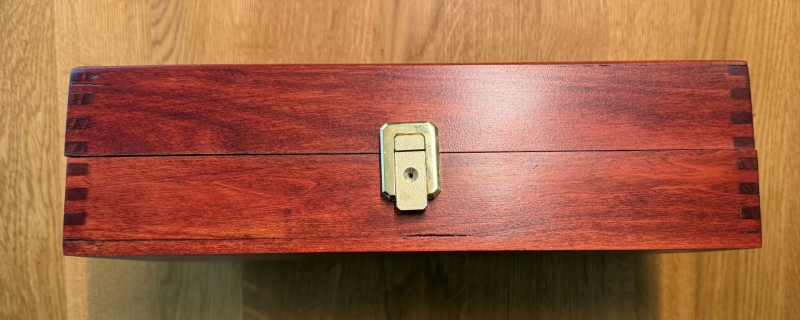 Original Smith & Wesson Holz-Präsentationsbox / Presentation Case – Vintage – stampa 2
