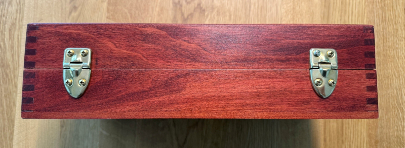 Original Smith & Wesson Holz-Präsentationsbox / Presentation Case – Vintage – stampa 5