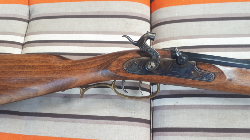 Ardesa Spain Cal.36 Black Powder Only Gewehr mit Stecher – Bild 4