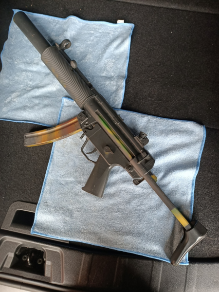 HK - MP5 Softair Maschinenpistole 6mm – Bild 1