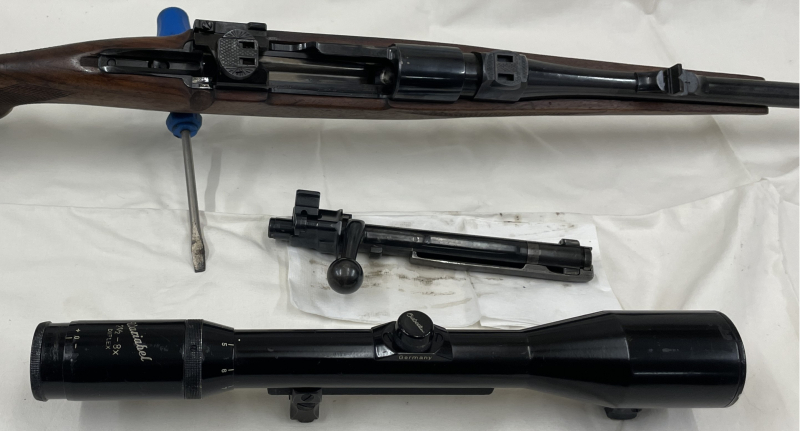 243 Winchester Repetierbüchse mit hochwertigem Zielfernrohr – Bild 2