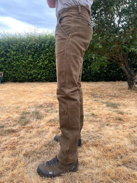 il Lago Jagd Lederhose Gr. 52 (ungekürzt) – Bild 4