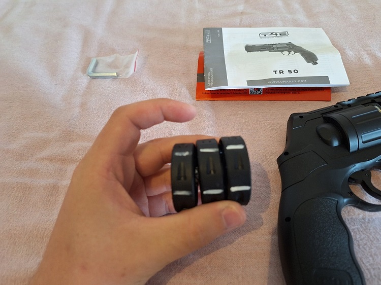Umarex T4E TR50 .50 CO2 Tactical Revolver – Bild 3