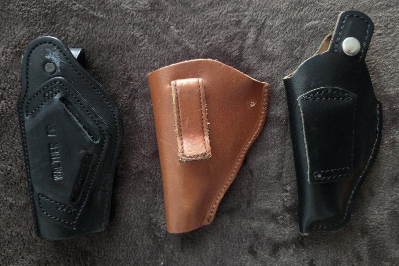 Selten Walther PPK 8mm PAK + verlängertes Magazin + 3 Holster Sammler Waffe Pistole – Bild 3