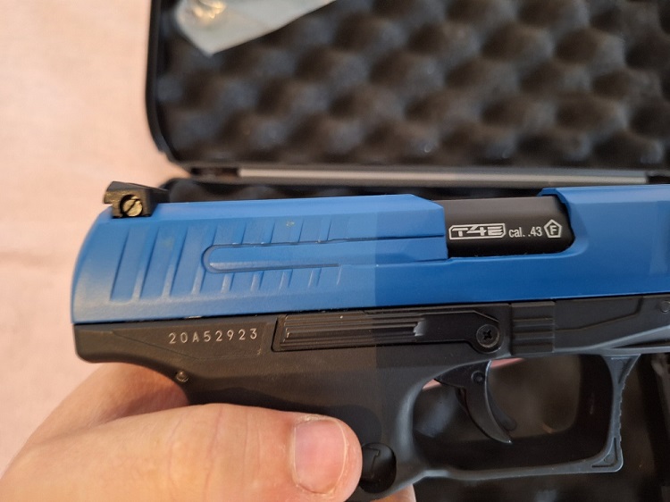 Umarex/Walther T4E PPQ M2 .43 CO2 Blau RAM – Bild 2