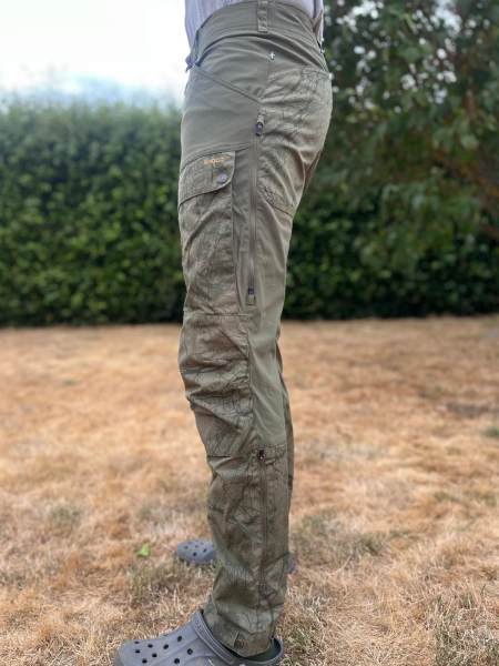 Fjällräven KEB Hose Green-camo Gr. 50 Lang – Bild 2
