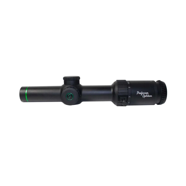 Professor Optiken Staffelsee - 1-10x24 LD V2, Leuchtfaser-Absehen 4 (kurze Bauform) – Bild 1