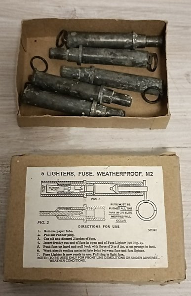 M2 Zünder inklusive Pappschachtel US Army 2. WK – Bild 1