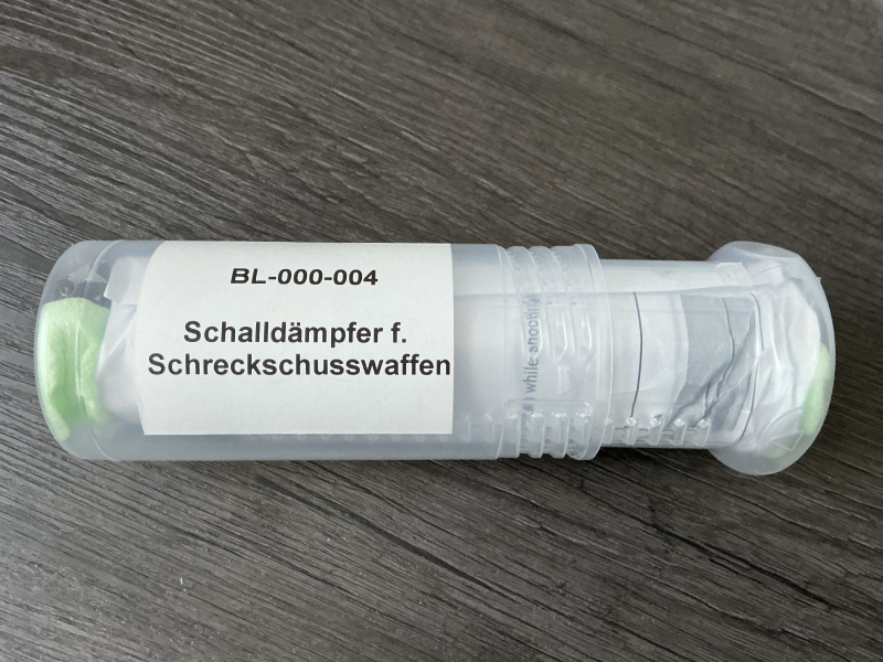 Schalldämpfer für Schreckschusswaffen – bilde 1