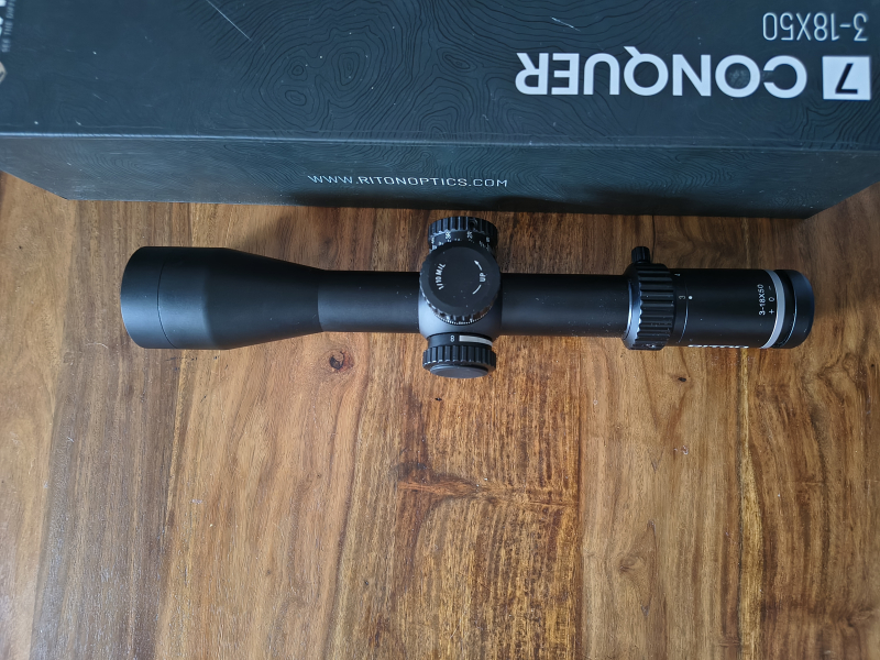 Riton Conquer 6 3-18x50 im Bestzustand – 1. kép