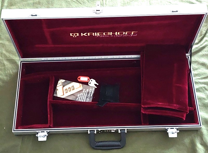 Koffer Krieghoff Kipplaufwaffe – imagem 4