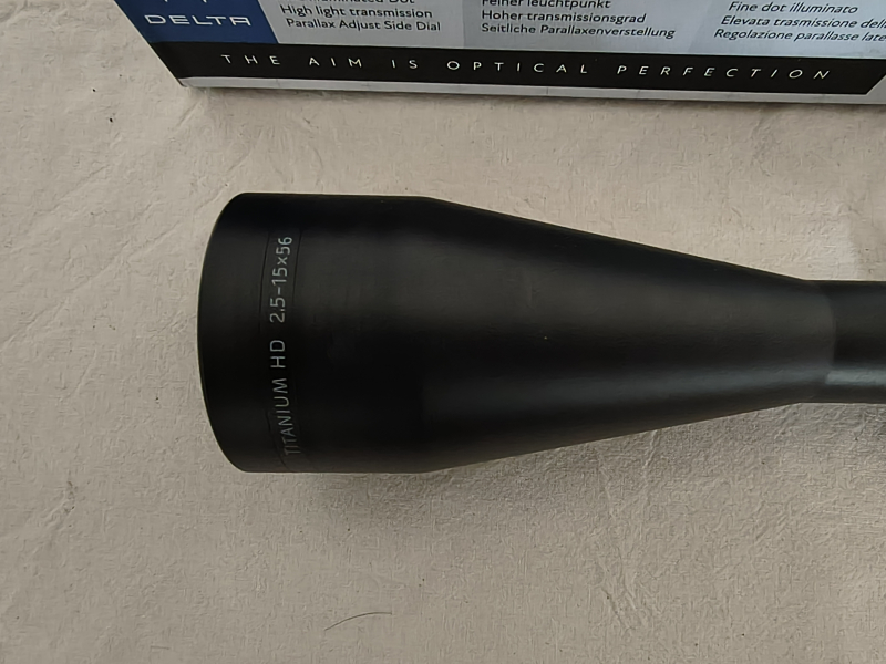 Delta Optical 2,5-15x56 Zielfernrohr – Top Zustand – Bild 5