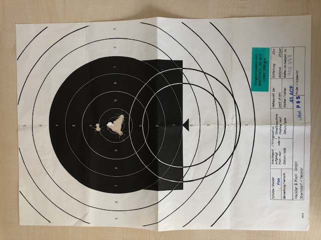 Hekler & Koch P 9S Sport 45ACP lange Ausführung – Bild 4