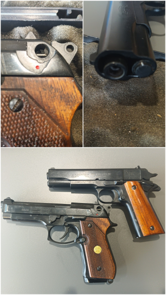 2 defekte Pistolen Reck und IWC – снимка 3