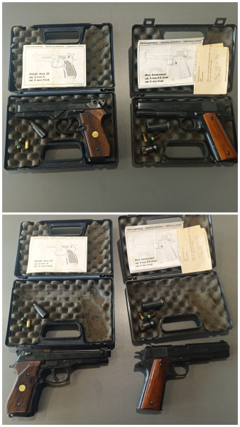 2 defekte Pistolen Reck und IWC – снимка 1