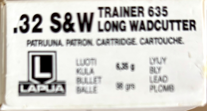 Konvolut Munition 827 Schuss .32S&W long WC Lapua & PMC – Bild 2