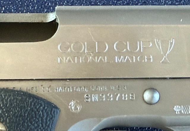 COLT Gold Cup 45 Auto MATCH – zdjęcie 5