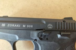 PTB 946 Zoraki 906 Schwarz-Chrom 9mm P.A.K. PTB 946 Neu – Bild 4