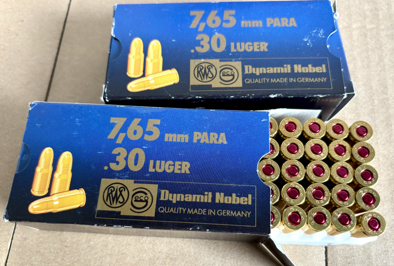 Konvolut Munition 600 Schuss 7,65mm Luger Winchester & GECO – Bild 3
