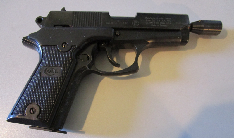 Gas-Start-Signal-Pistole Colt Double Eagle - Mod. Colt Commander – Bild 2