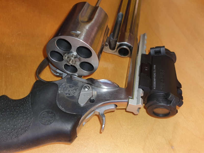 S & W 500 mit 8 3/8 Lauf und Aimpoint Mirco T-2 – Bild 2