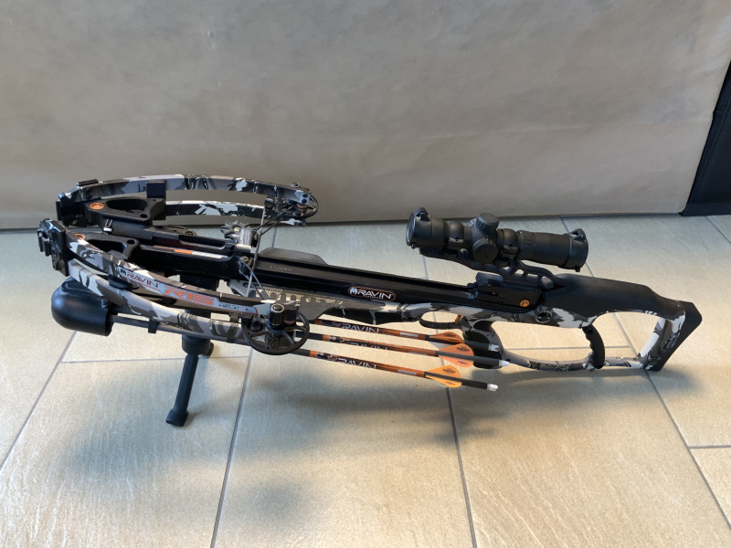 Ravin R15 Compound-Armbrust Predator Camo – Absoluter Top-Zustand (nur 2x geschossen!) + 9 Bolzen – Bild 2